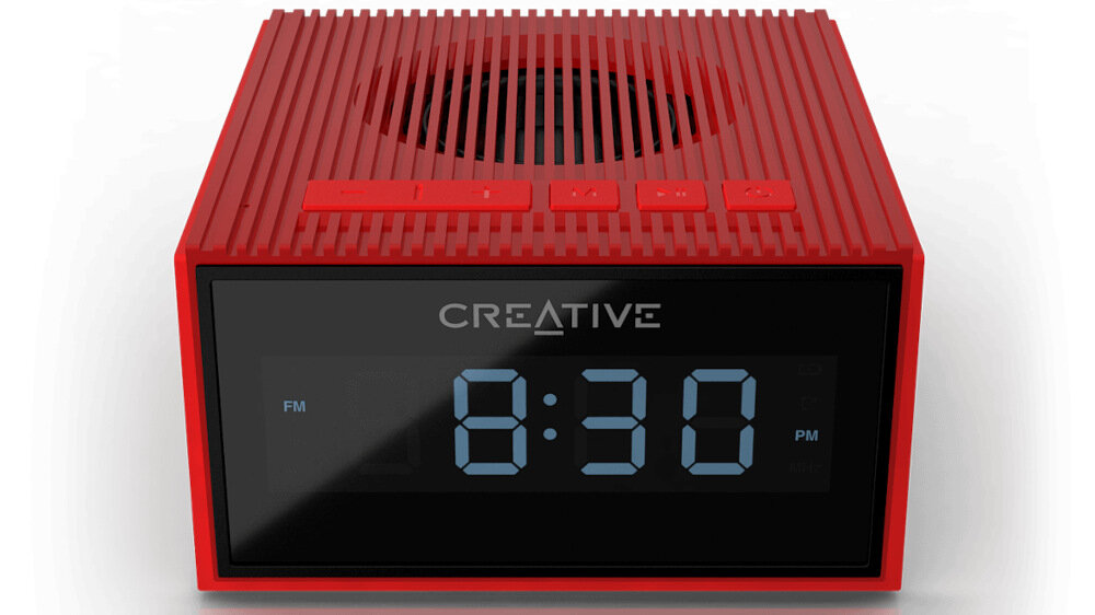 Głośnik mobilny CREATIVE Chrono - wyświetlacz