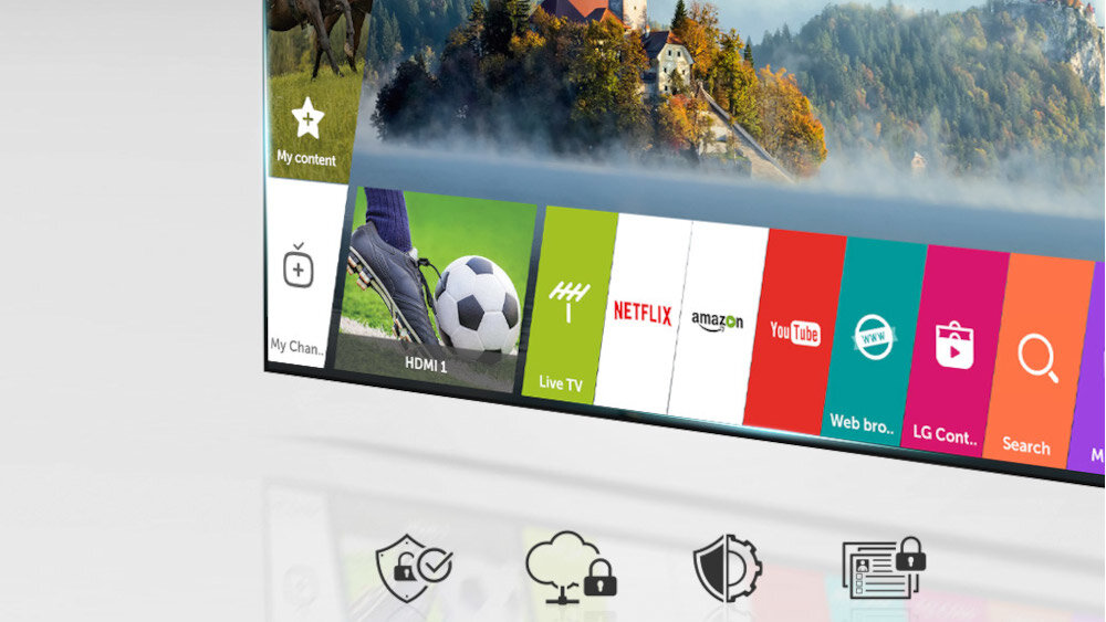 Telewizor LG UJ701V - smart tv