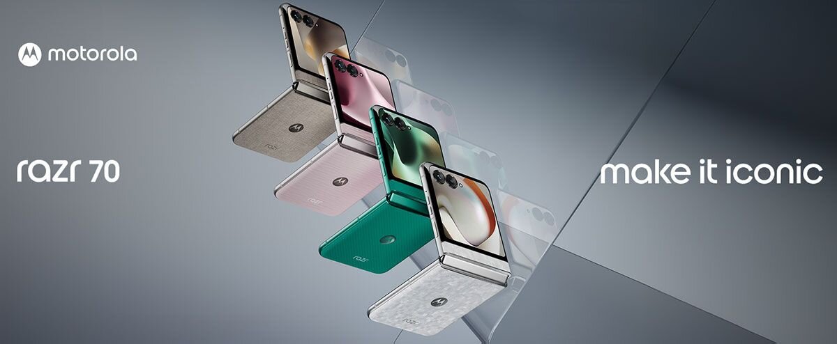 Motorola Razr 70 składany smartfon kompaktowy design ekran zewnętrzny funkcje mobilne