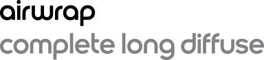 Tekst \'complete long diffuse\' zapisany szarą czcionką na białym tle.