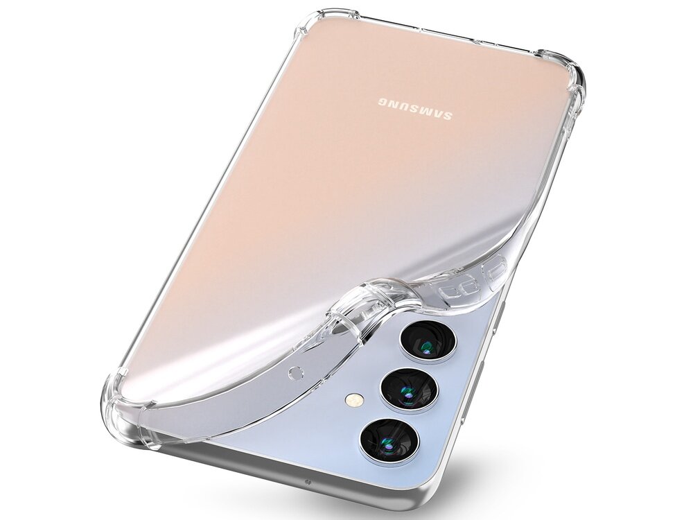 Etui MERCURY Bulletproof transparent przezroczyste etui ochronne case obudowa plecki osłona minimalistyczny styl