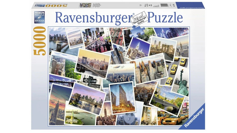 Puzzle RAVENSBURGER Nowy Jork nigdy nie zasypia - puzzle