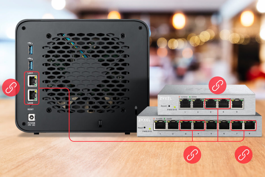 Switch ZYXEL GS1200-5-EU0101F transfer