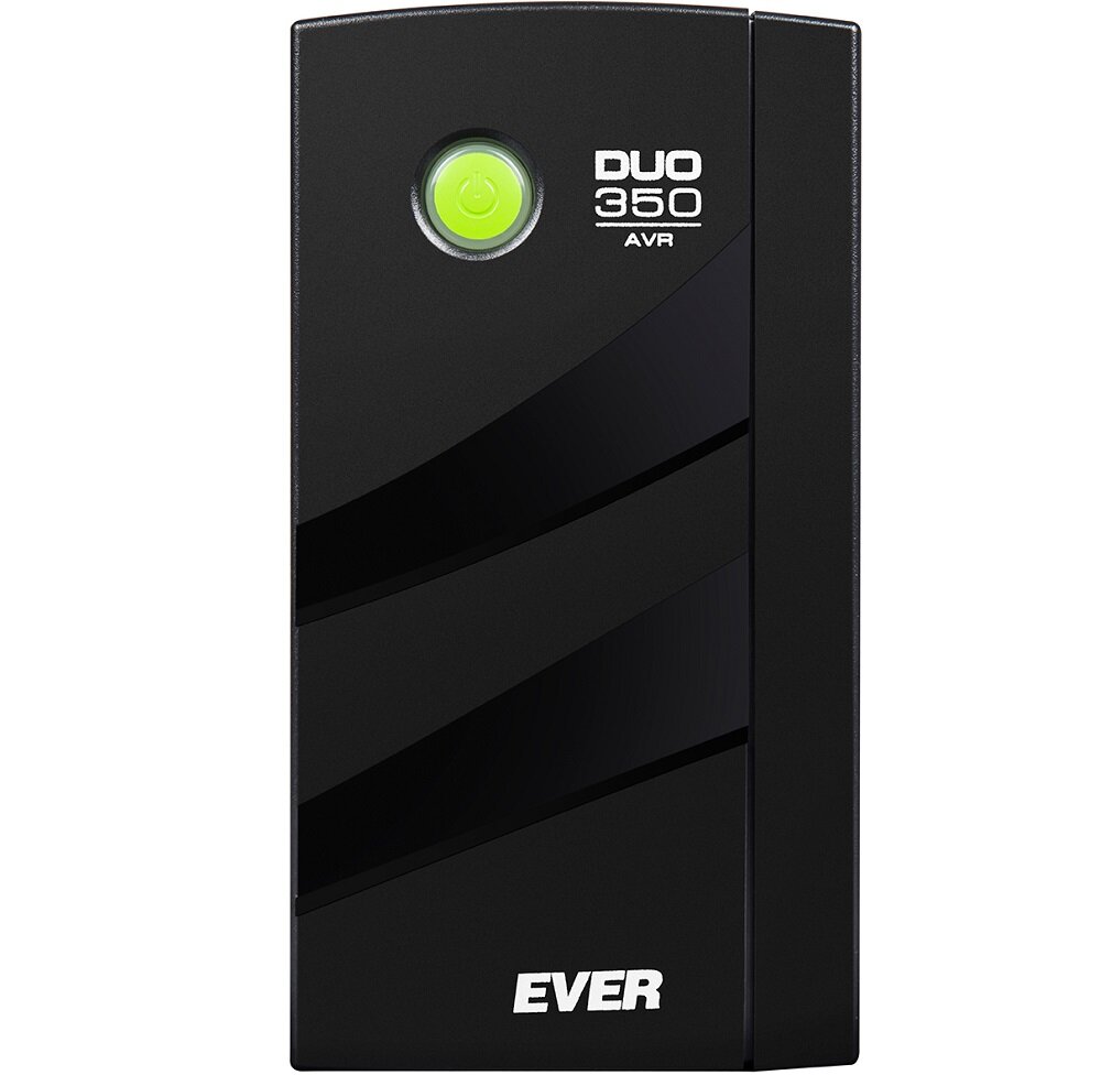 Zasilacz UPS EVER Duo 350 AVR - Podtrzymanie na najdluzszym poziomie