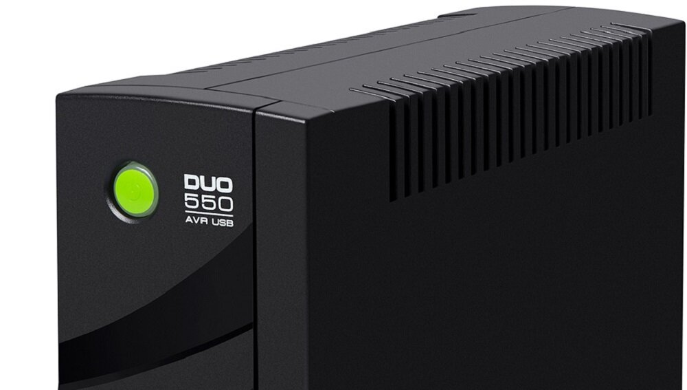 Zasilacz UPS EVER Duo 550 Avr USB - plyta glowna niezawodny gaming