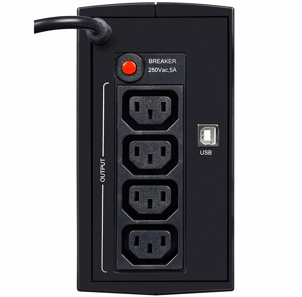 Zasilacz UPS EVER Duo 550 Avr USB - wyjatkowa wydajnosc