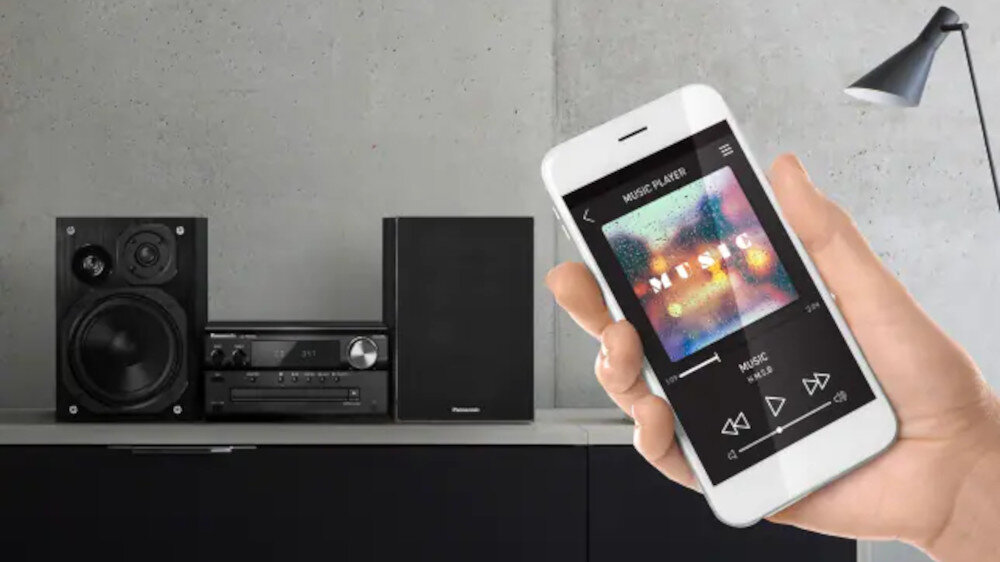 Wieża PANASONIC SC-PMX80EG-K - bluetooth