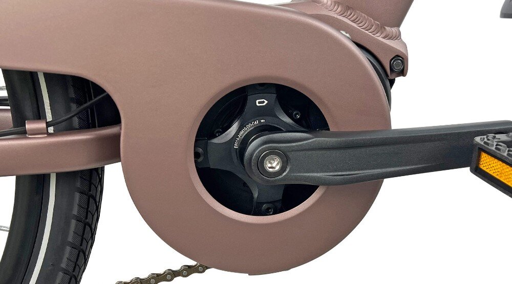 Rower elektryczny TORPADO Altea U17 28 cali Brązowy 