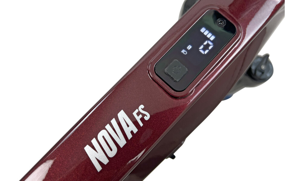 Rower elektryczny TORPADO NOVA FS 2.0 M19 27.5 cala Czerwony 