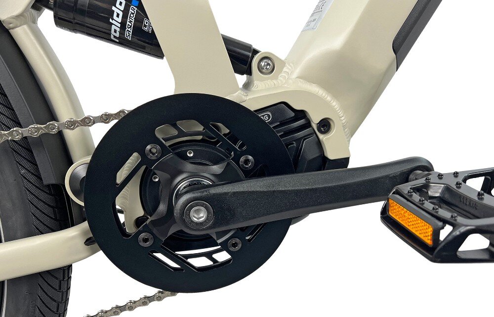 Rower elektryczny TORPADO NOVA FS 2.0 M16.5 27.5 cala Piaskowy 
