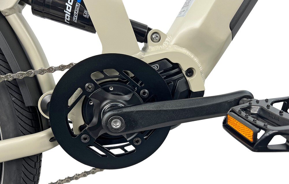 Rower elektryczny TORPADO NOVA FS 2.0 M19 27.5 cala Piaskowy 