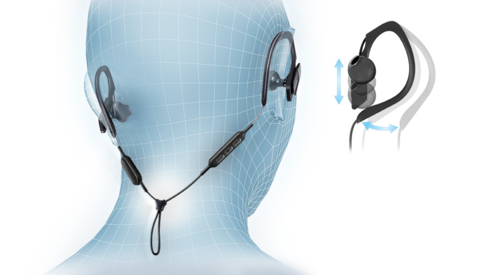 Słuchawki Douszne PANASONIC RP-BTS10E Niebieski - Konstrukcja