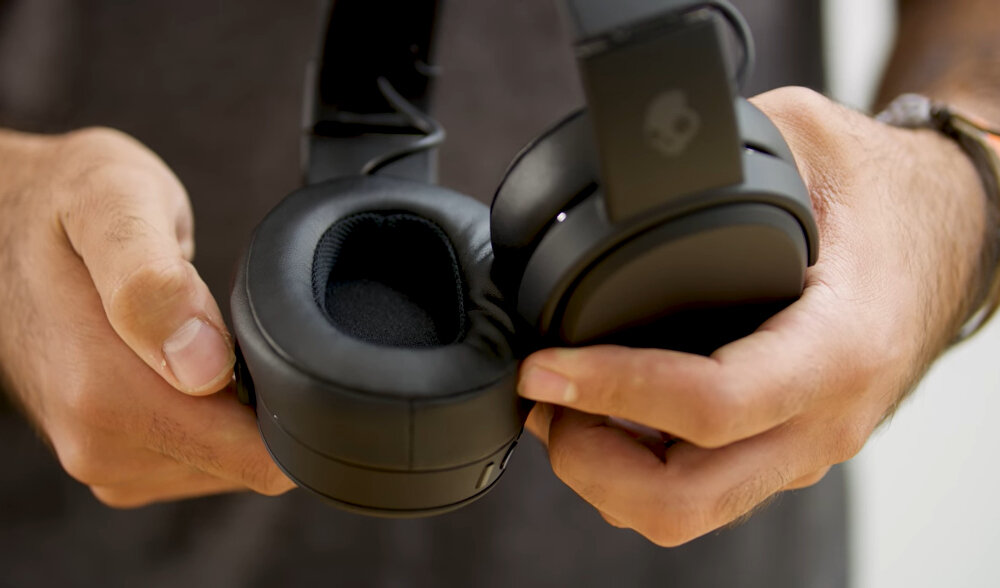 Słuchawki nauszne SKULLCANDY Crusher Wireless sterowanie przyciski wbudowane