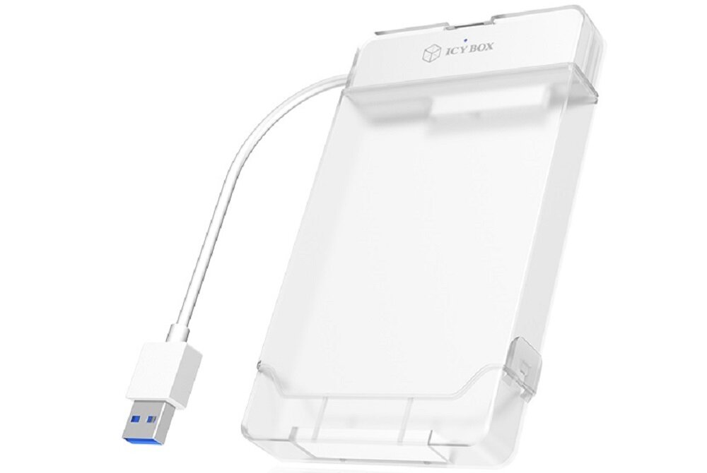 Obudowa dysku ICY BOX IB-AC703-U3 - podlaczenie dysku