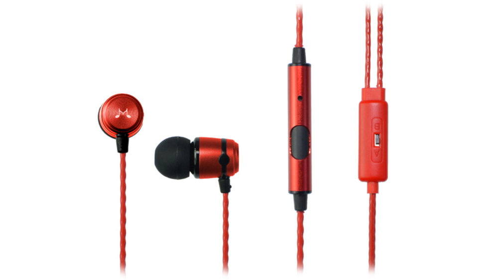 Słuchawki Dokanałowe SOUNDMAGIC E50S Czerwony - Ogólny Wygląd