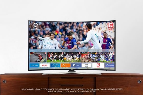 Samsung Łatwy dostęp do aplikacji, filmów i seriali. Smart Hub