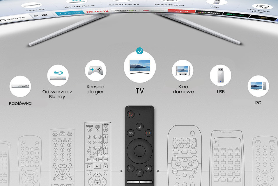 Samsung Jeden pilot do większości urządzeń. Smart Control Samsung Jeden pilot do większości urządzeń. Smart Control