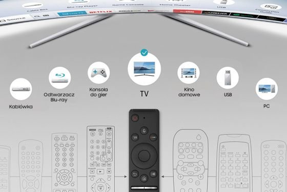 Samsung Jeden pilot do większości urządzeń. Smart Control