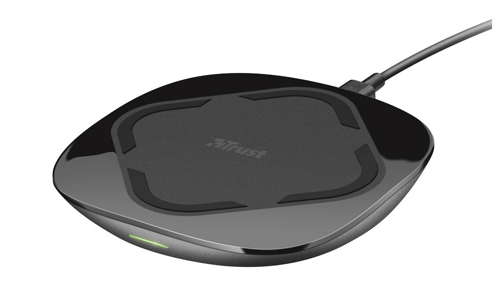 Ładowarka indukcyjna TRUST Cito 10 certyfikat Wireless Power Consortium niezawodność gumowe elementy