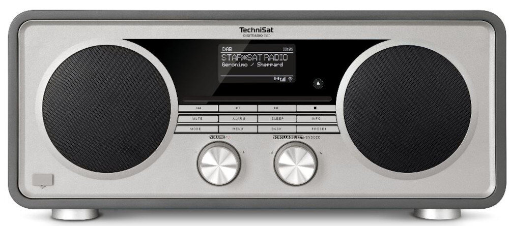 TECHNISAT DIGITRADIO 600 BIALY subwoofer głośniki wyświetlacz OLED raddio internetowe
