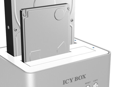 Stacja dokująca ICY BOX IB-120CL-U3 - Szeroki zakres zastosowań dyski SATA 2,5 3,5