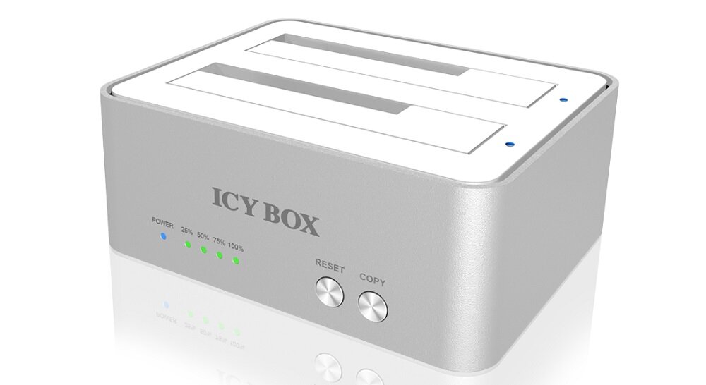 Stacja dokująca ICY BOX IB-120CL-U3 - Funkcja Plug & Play nie jest wymagana konfiguracja