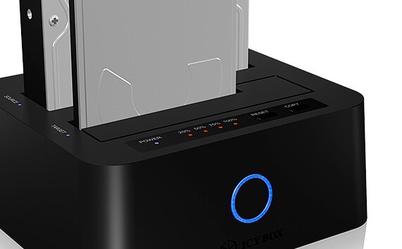Stacja dokująca ICY BOX IB-123CL-U3 - Szeroki zakres zastosowań dyski SATA 2,5 3,5