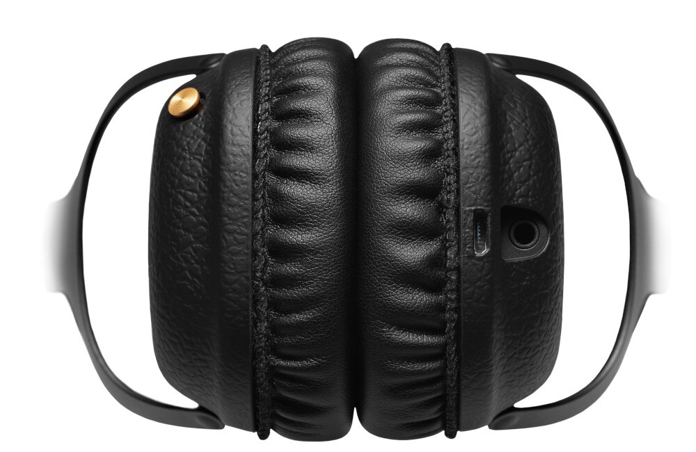 SŁUCHAWKI MARSHALL BLUETOOTH MID CZARNE microUSB JACK 3.5MM