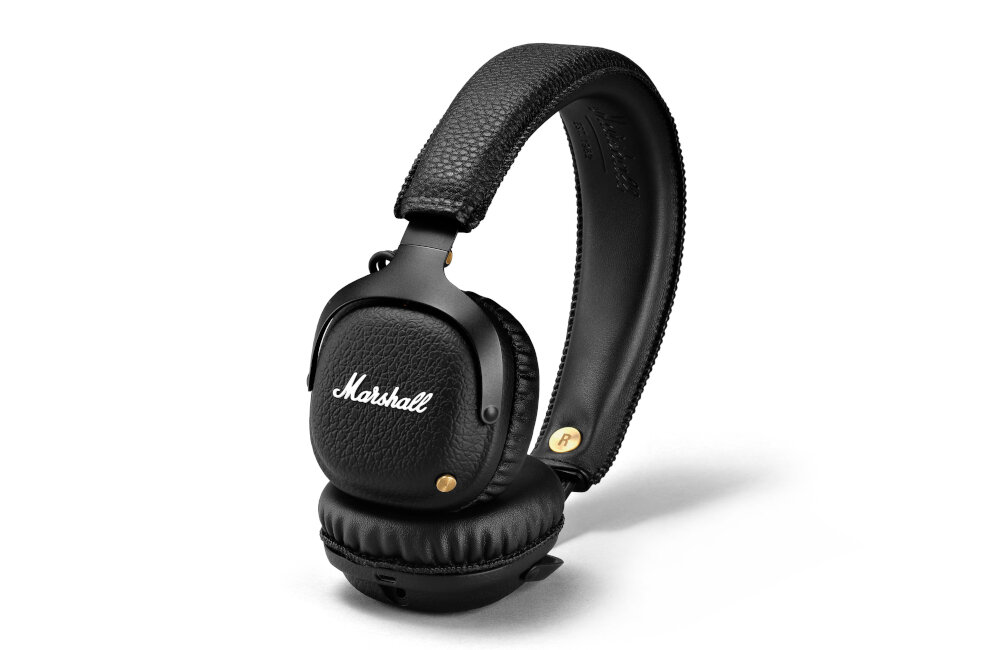 SŁUCHAWKI MARSHALL BLUETOOTH MID CZARNE obudowa design