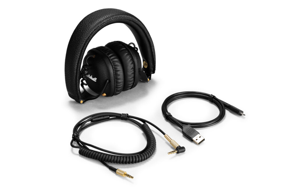 SŁUCHAWKI MARSHALL BLUETOOTH MID CZARNE