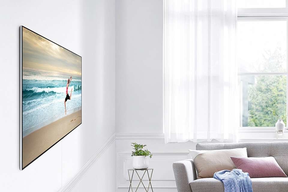 Samsung Łatwe i szybkie podwieszenie. Wieszak Samsung Łatwe i szybkie podwieszenie. Wieszak