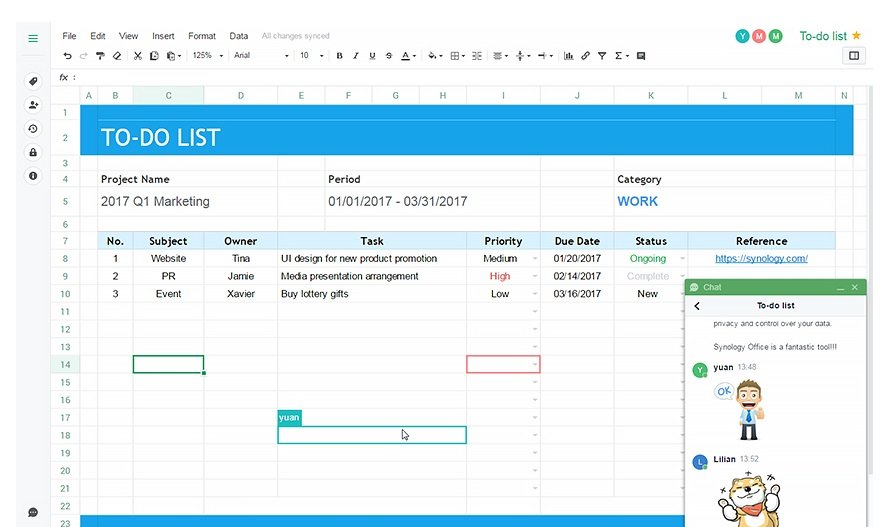 Serwer plików SYNOLOGY DS1618+ - Współpraca w chmurze  