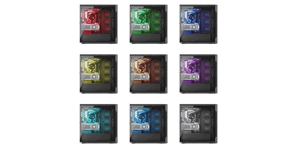 Obudowa SILENTIUM PC Armis AR7 TG RGB led