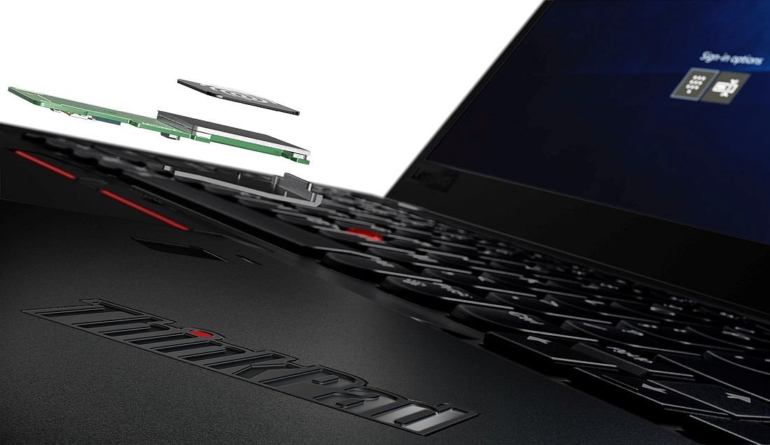Laptop biznesowy LENOVO ThinkPad X1 Carbon - Czytnik linii papilarnych