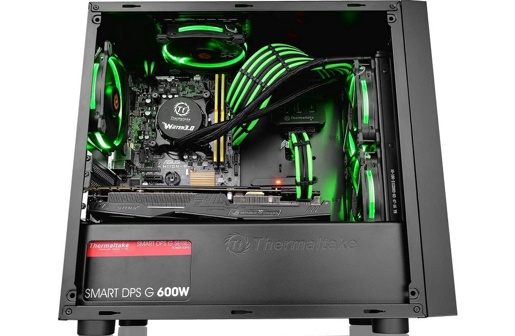 Obudowa THERMALTAKE Versa H17 Window - Wbudowane okno