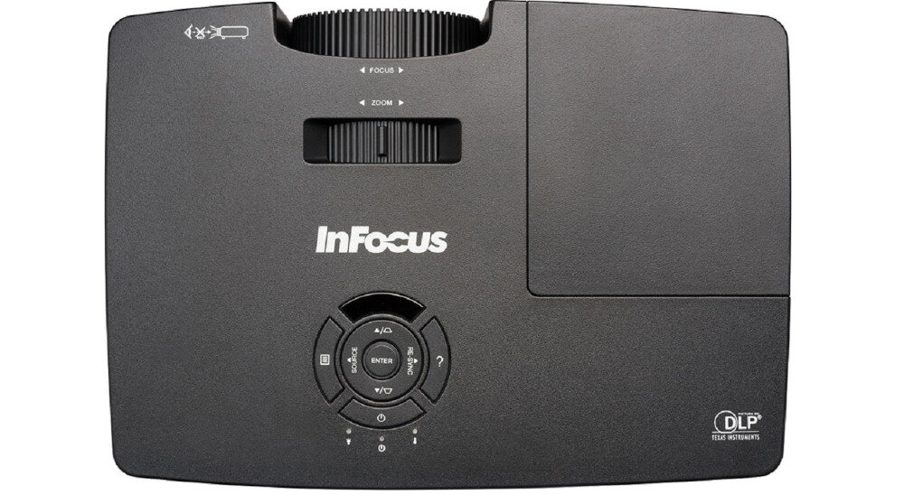 Projektor INFOCUS IN114xa solidna budowa pamaetry fizyczne waga wbudowane glosniki wentylacja