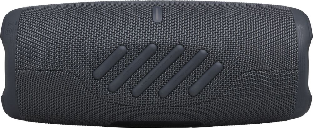 Głośnik mobilny JBL Charge Essential 3 SE Auracast połączenie wielu głośników, głośnik od dołu na białym tle