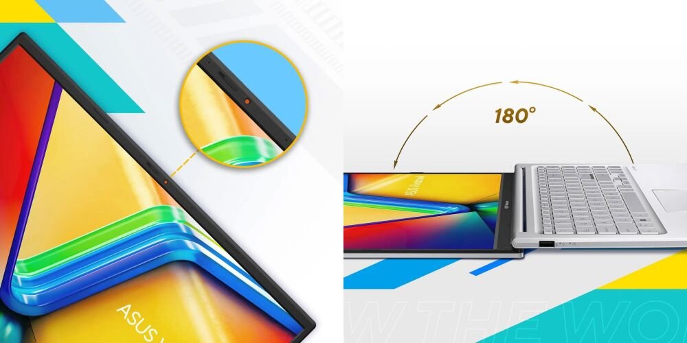 Laptop ASUS Vivobook 15 X1504MA-BQ055W 15.6 IPS C7-350 16GB RAM 512GB SSD Windows 11 Home.