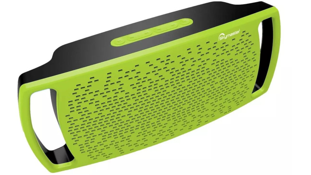Głośnik Mobilny SKYMASTER Sunny Jet Stream Green - Mikrofon