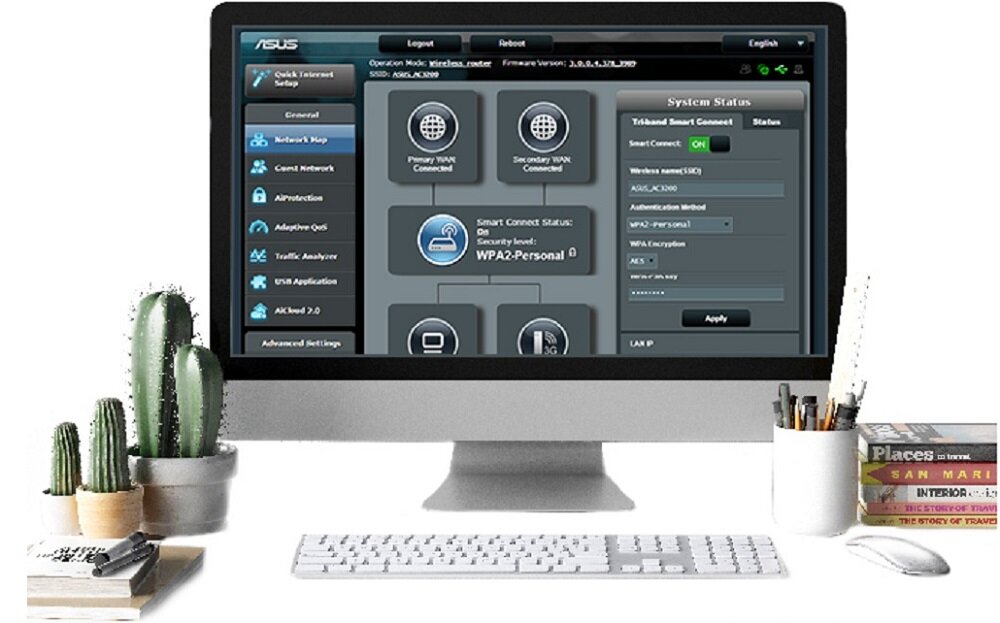 Router ASUS 4G-AC53U AC750 LTE - Plug-n-Surf