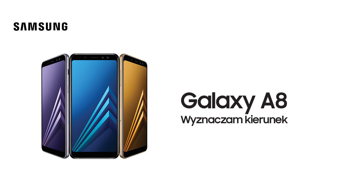 Galaxy A8 wyznacza kierunek