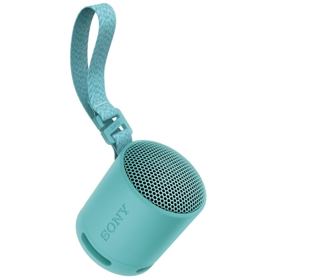 Głośnik mobilny <span>SONY SRS-XB100</span> rozmiar budowa komunikacja szumy dźwięk bateria działanie konstrukcja odporność