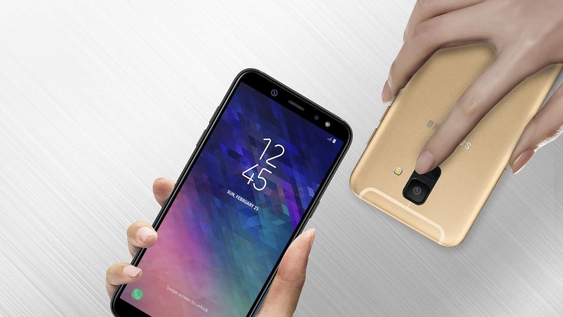 Samsung Kolaz Galaxy A6 In Hand Samsung Kolaz Galaxy A6 In Hand