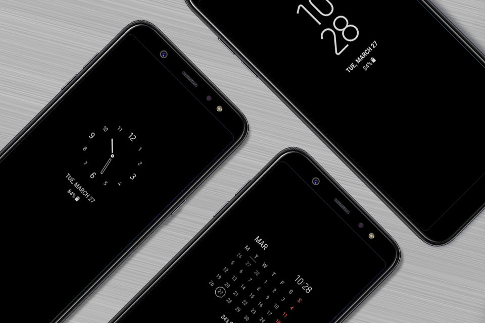 galaxy a6  display