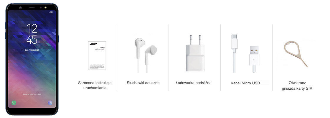 Samsung A6 In The Box