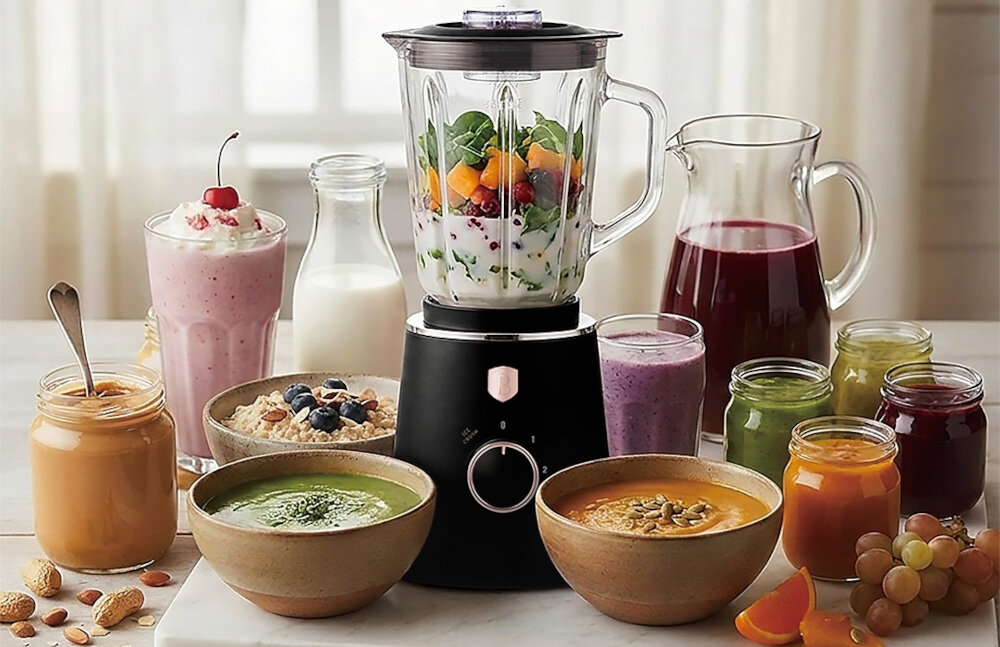 Blender kielichowy BERLINGER HAUS BH-9821 zdjęcie lifestyle Do codziennego blendowania