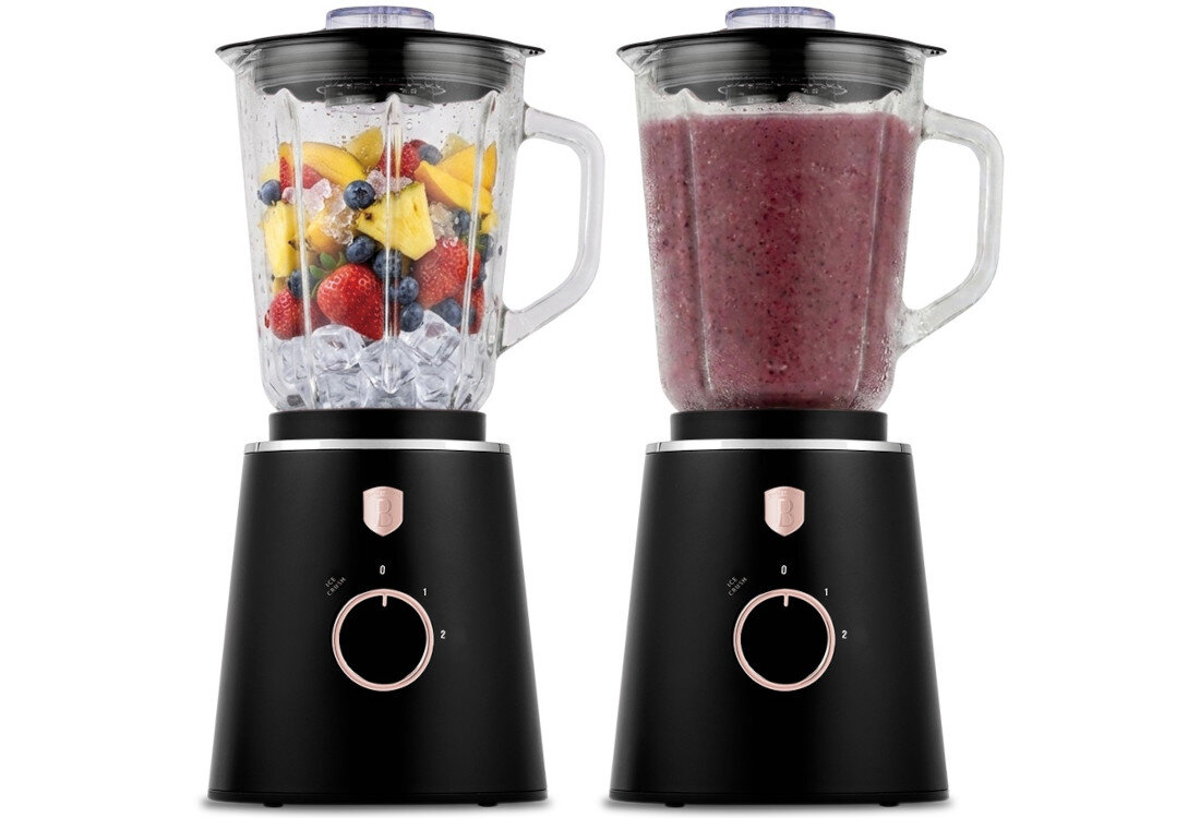 Blender kielichowy BERLINGER HAUS BH-9821 zdjęcie lifestyle Pojemny kielich Kielich o pojemności 1,5 litra Wbudowana miarka