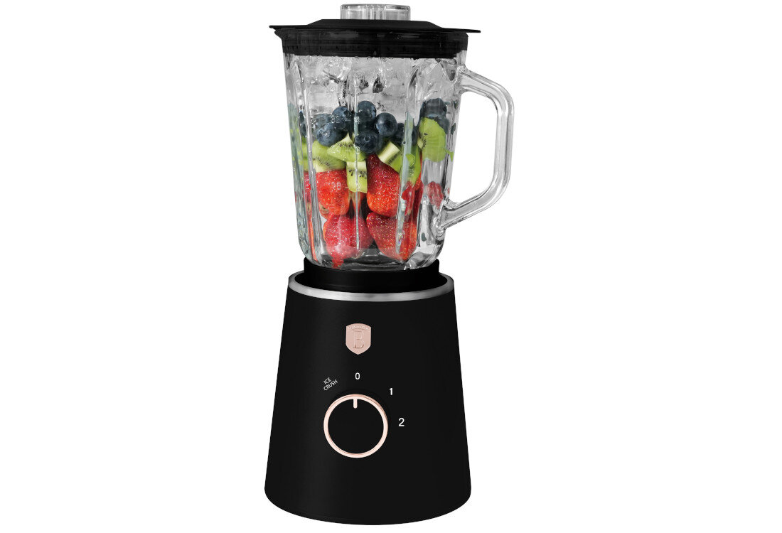 Blender kielichowy BERLINGER HAUS BH-9821 zdjęcie lifestyle Bezpieczna obsługa  zabezpieczenie przed przypadkowym uruchomieniem Ergonomiczny uchwyt