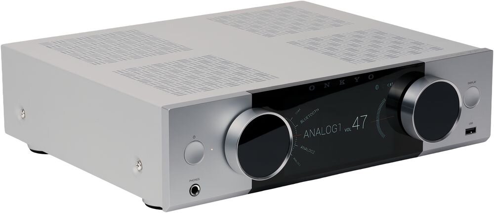 System ALL IN ONE ONKYO MUSE Y-40 aplikacja Onkyo Controller sterowanie muzyką ustawienia streaming, urządzenie na białym tle