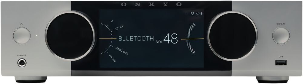 System ALL IN ONE ONKYO MUSE Y-40 cyfrowy wzmacniacz Axign MOS FET szeroka scena dźwiękowa, urządzenie na białym tle